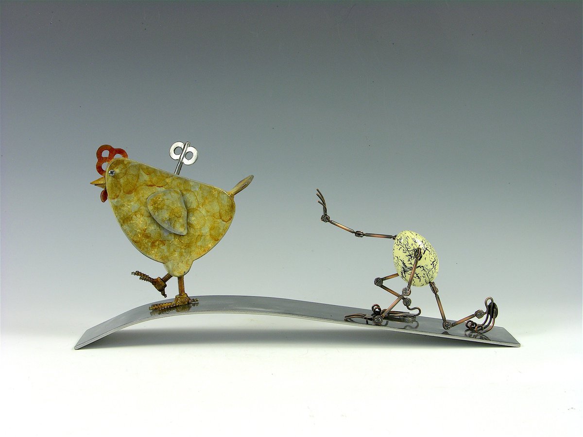 Expressive Portrait Sculpture By Tomoaki Orikasa, 17 X 8", Don