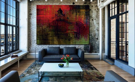 Texturas del mundo, London/XL large original artwork