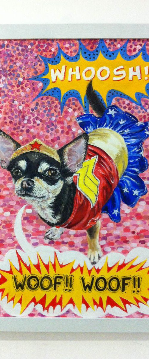 Tita the Wonder Chihuahua by Becki Flack
