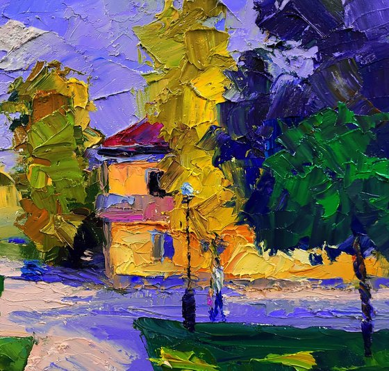 Urban Motif in the Morning