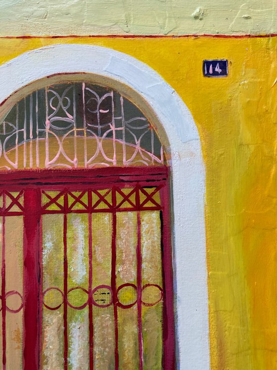 Latin Doorway