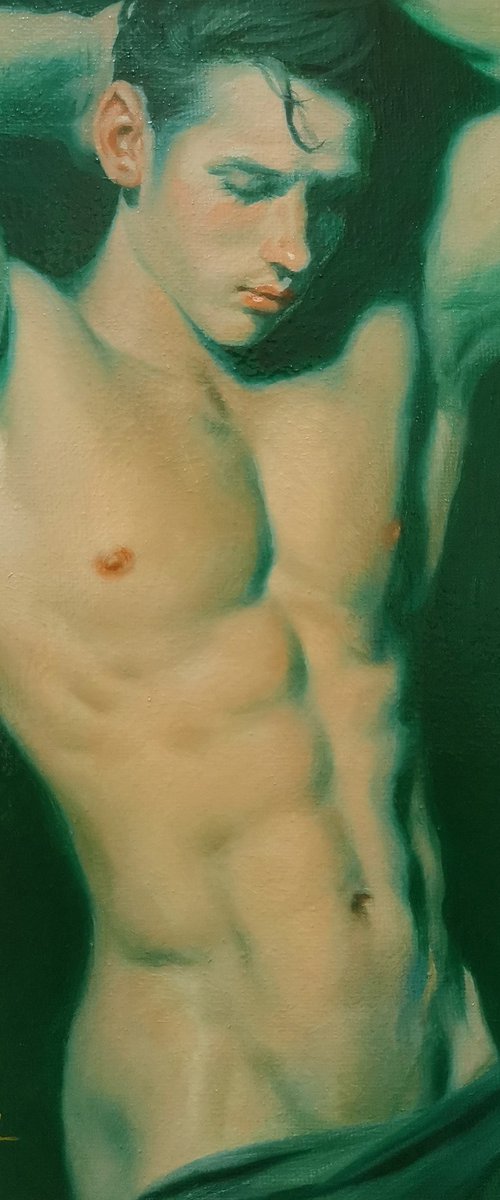 Young male model by Hongtao Huang