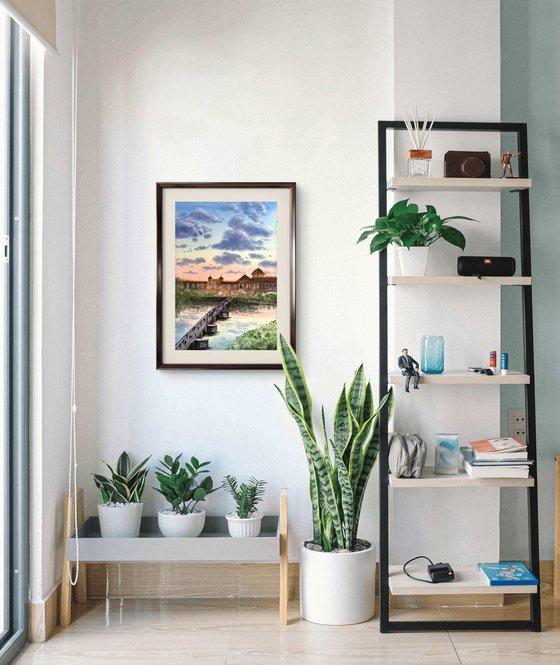 Cordoba bridge Spain Andalusia