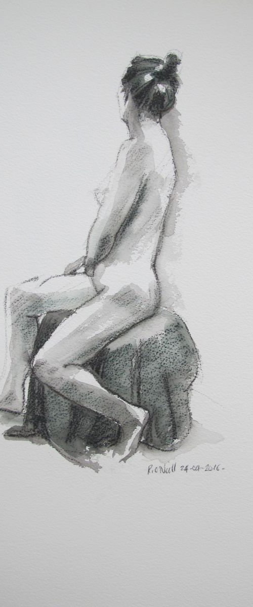 Seated nude by Rory O’Neill