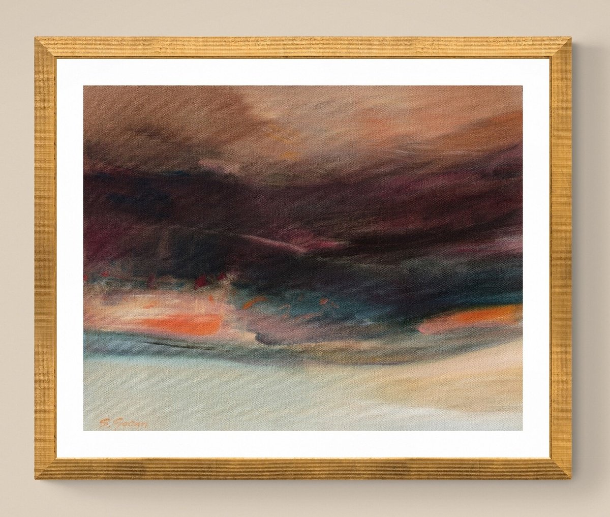 Melancholic Reflection By Simona Gocan, 15 X 11, Artwork For Sale On Artfinder