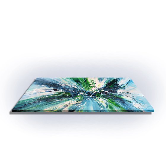 Turquoise Blue Waves C 2