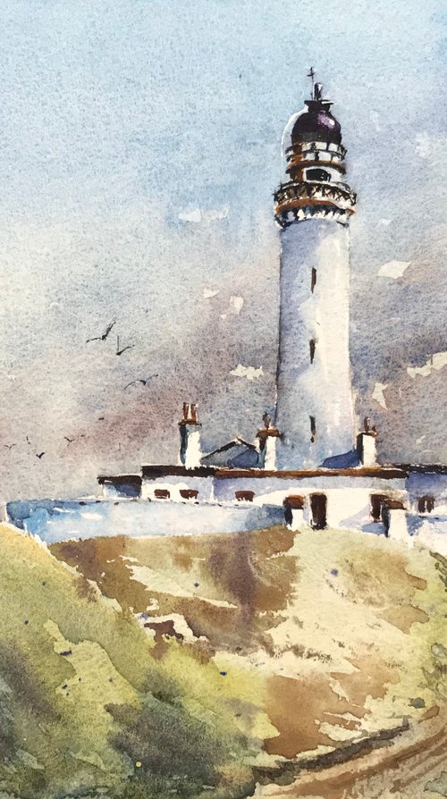 Mull of Galloway Lighthouse by Vicki Washbourne