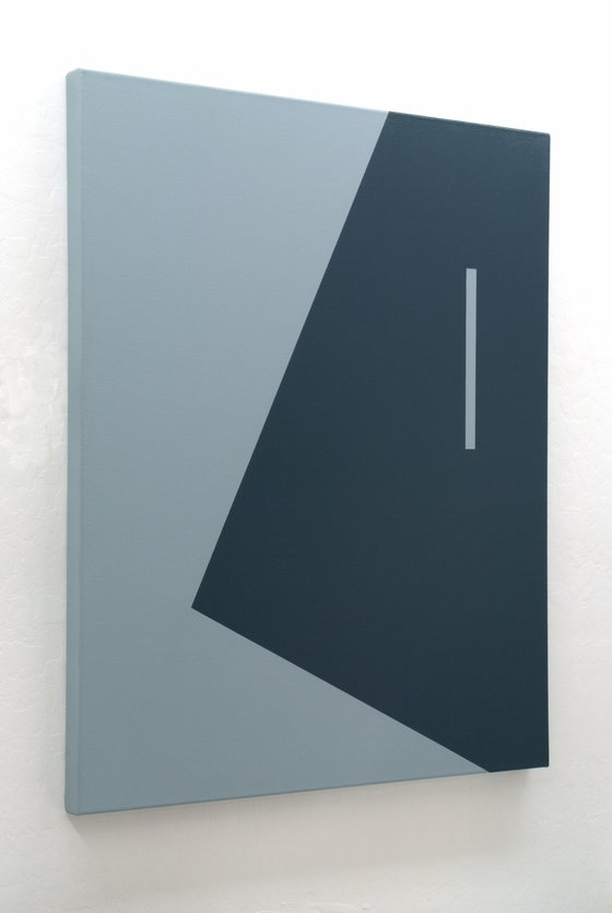 PERSISTENCE II - Modern / Minimal Geometric Painting