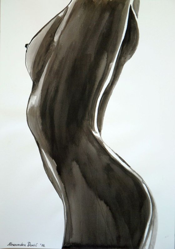 Nude #259 ID / 42 x 29.7 cm