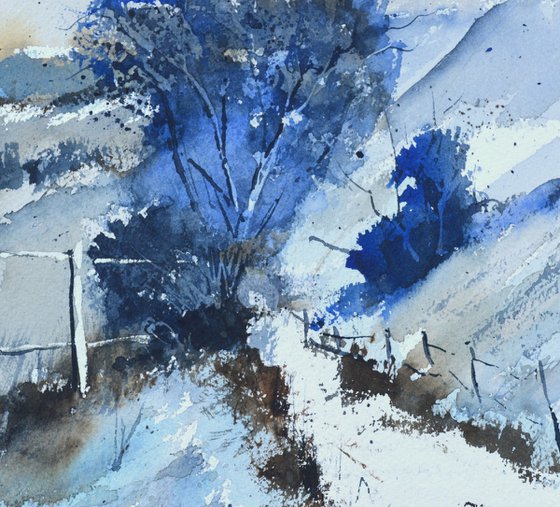 A path to follow  -watercolor