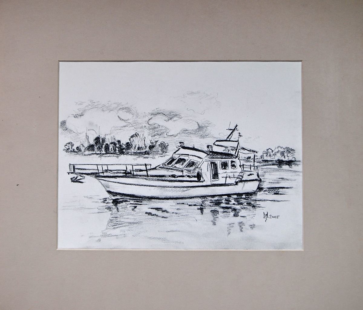 River boat by Zoran Mihajlovic Muza