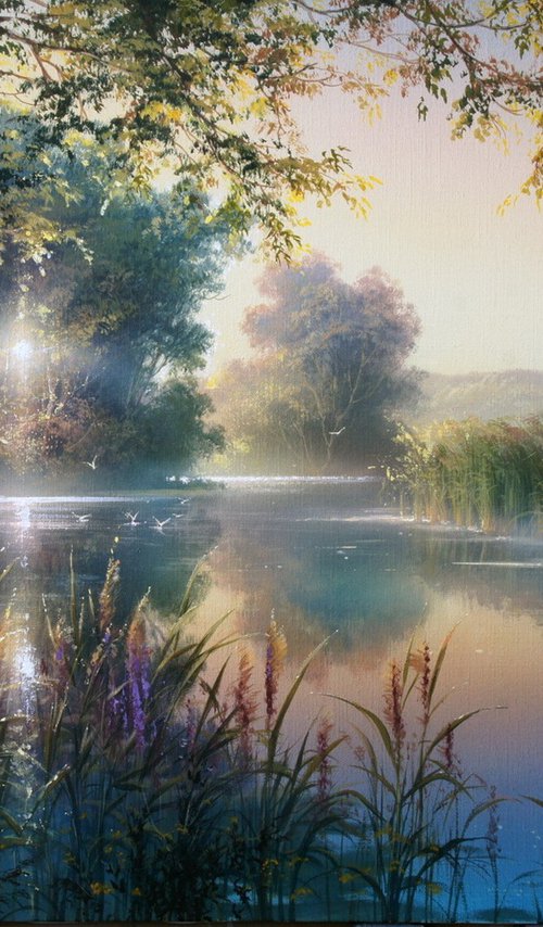 The dawn by Viktar Yushkevich YUVART
