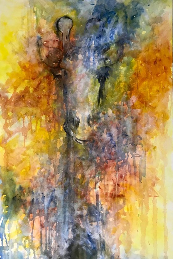 Abstract giraffe CZ18010