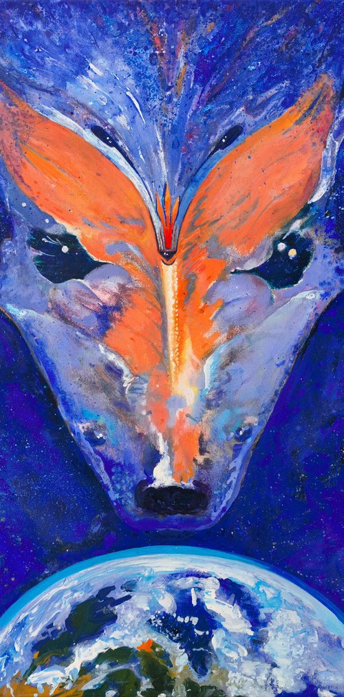 Who Is Here? The Cosmos Around Earth by Anastasiia Aguf