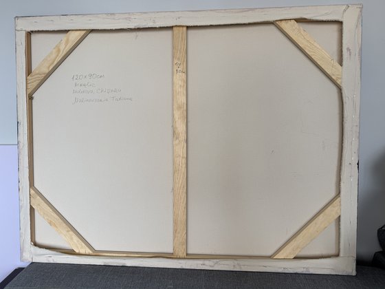 Silent Drift of Light-blue landscape