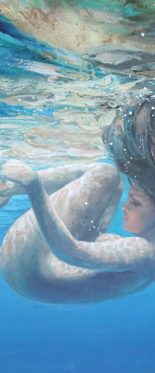 Born in the water by Olena Samoilyk