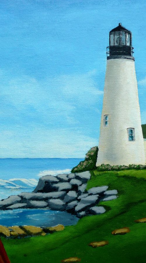 Looking Out To Sea by Dunphy Fine Art