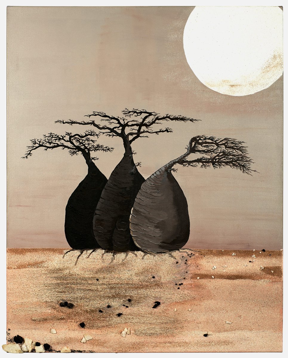 Baobabs - Three friends by Mileg