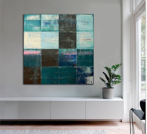 Tiles blue & black