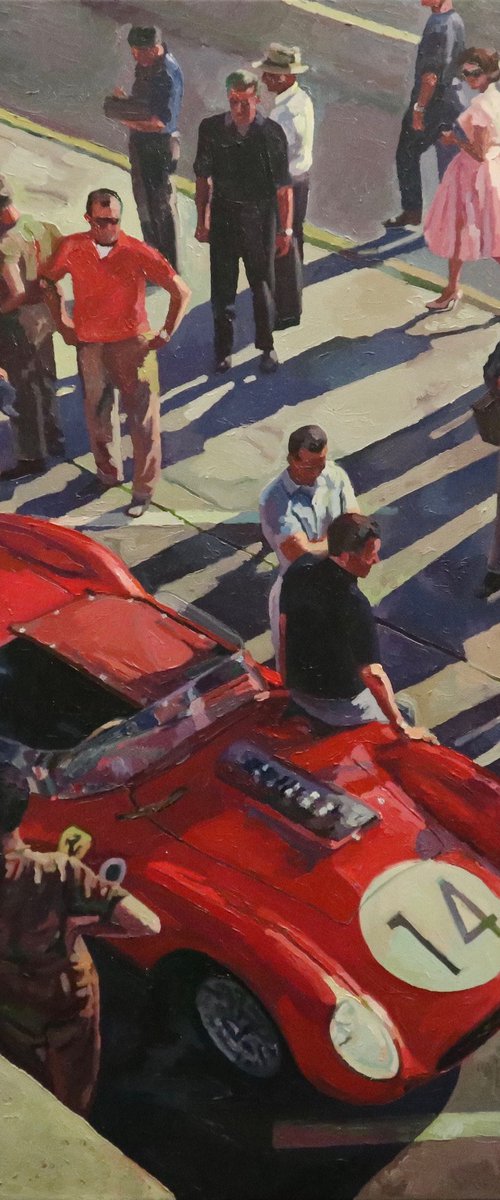 " Ferrari stand " by Benoit Montet