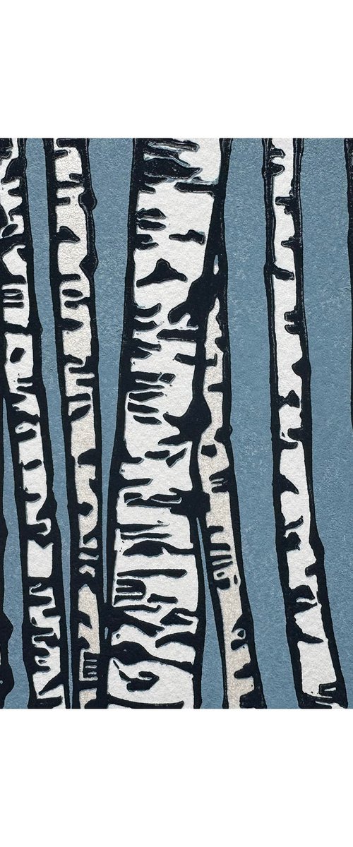 Birch Trees by Kirstie Dedman