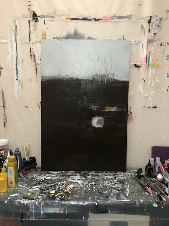 Exhaling Minimalist Painting