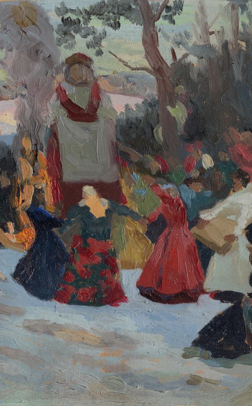 Shrovetide. Farewell to winter by Simon Kozhin