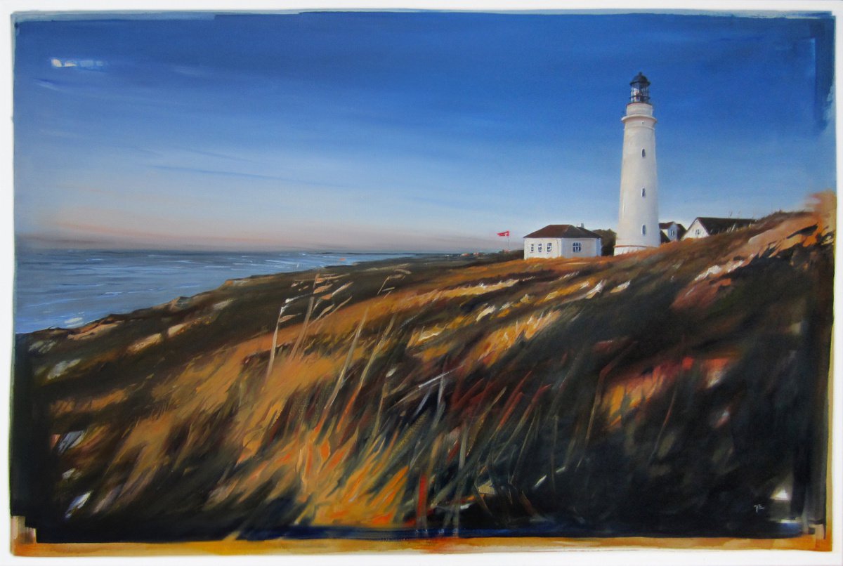 Hirtshals Lighthouse II by Jan Erichsen