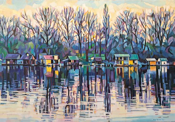 Evening on the River