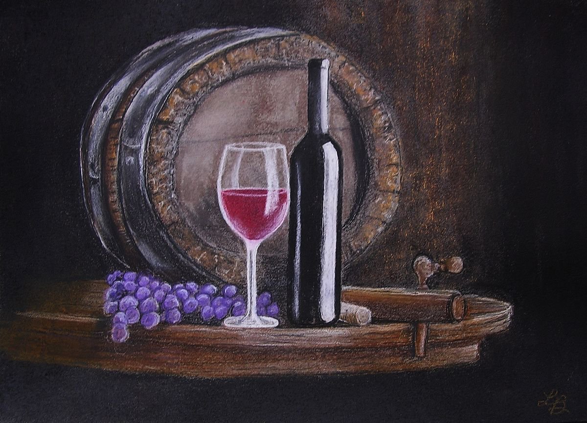 Red Wine by Linda Burnett