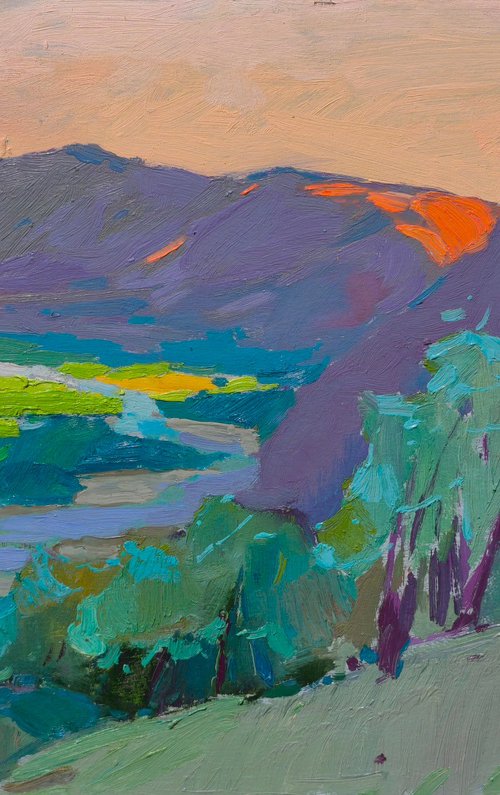 Evening in the Valley by Alexander Shandor