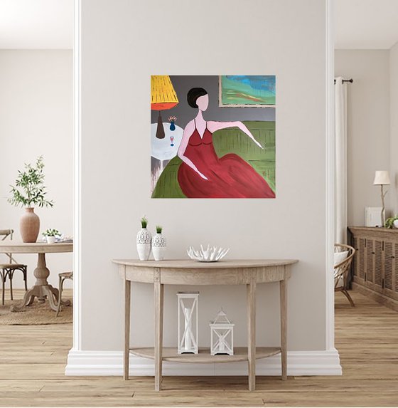 Woman Original Painting