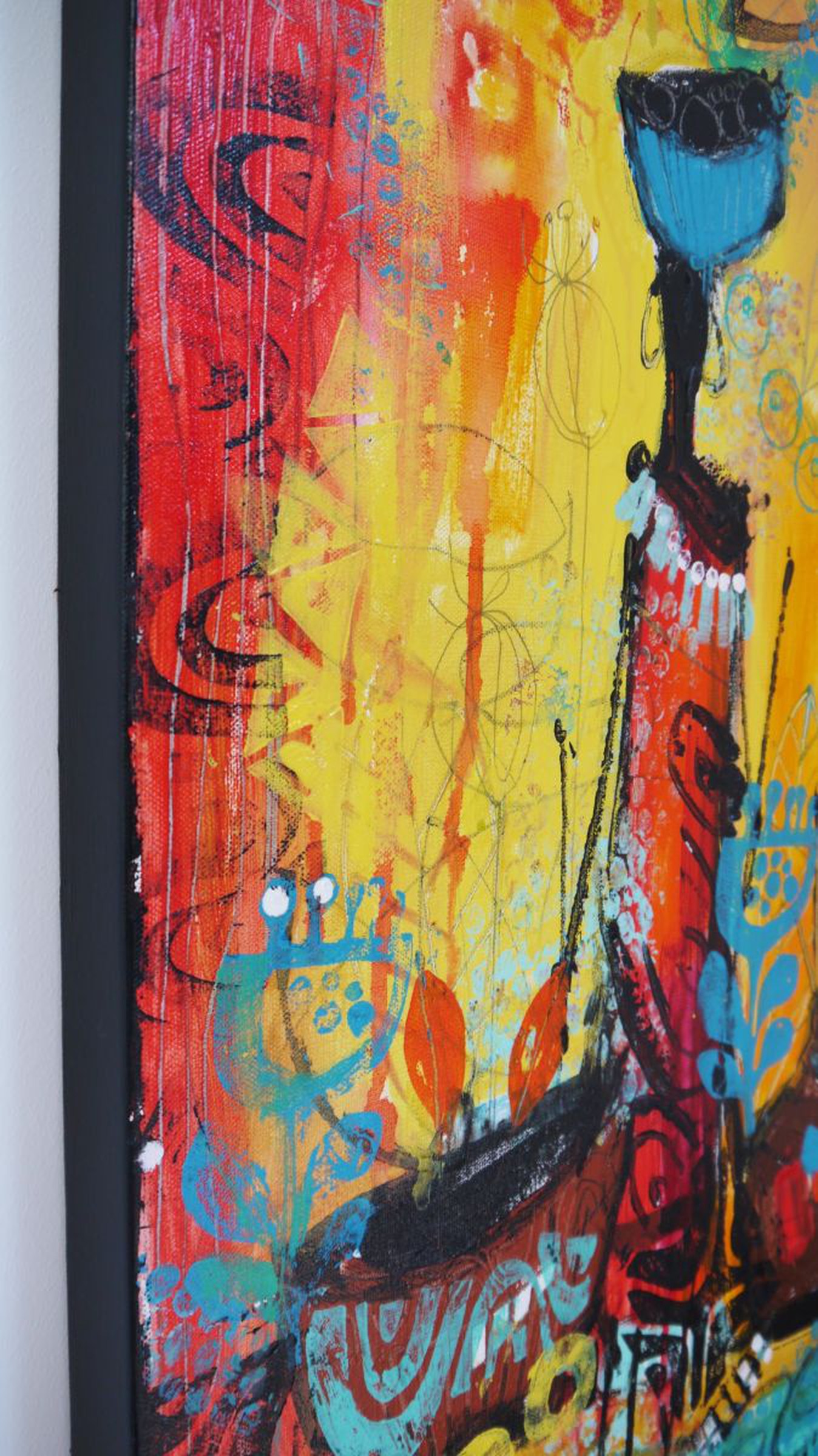 African Lady 3 By Irina Rumyantseva Artfinder