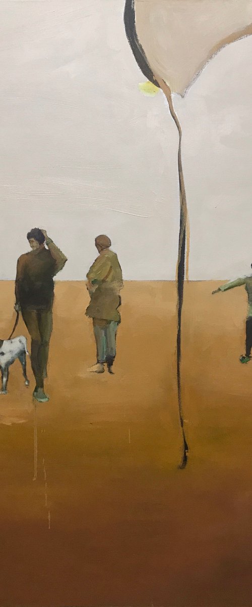 White Dog by Romuald Mulk Musiolik