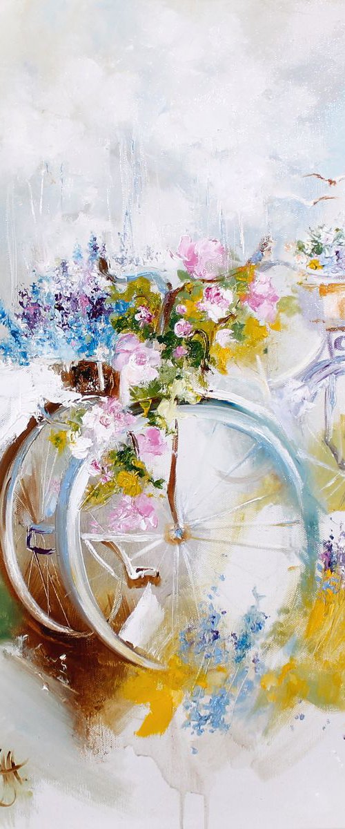 Flowering in the clouds by Annet Loginova