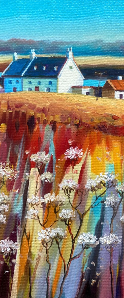 House by the river by Olena Romanenko