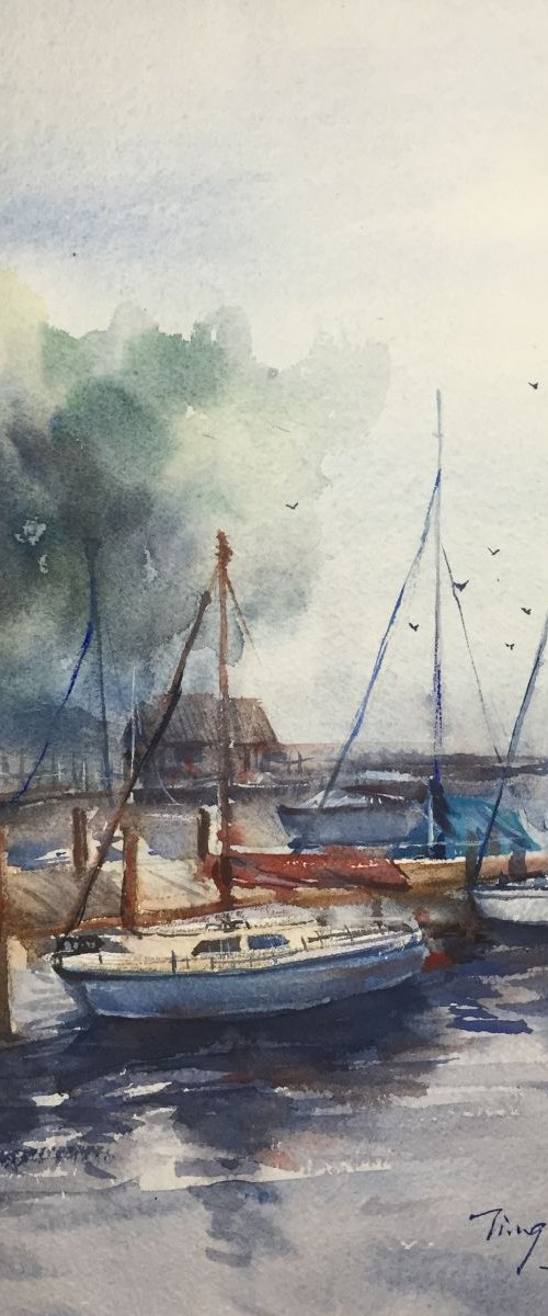 Windermere in the Rain by Jing Chen