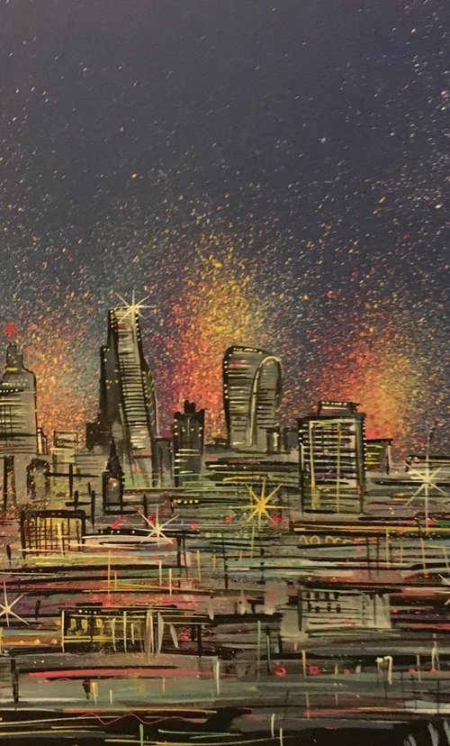 London Skyline 3 by John Curtis