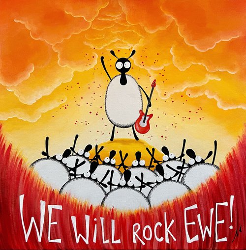We Will Rock Ewe! by Mervyn Tay