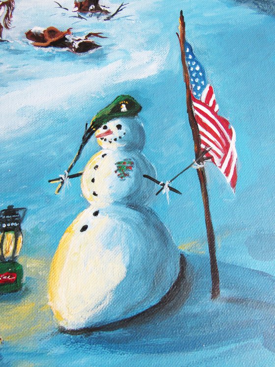 The Salute - My Ole' Mans Snowman