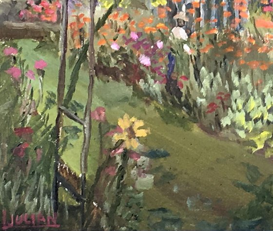 Gardeners Paradise - An original oil painting