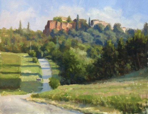 Road near Roussillon