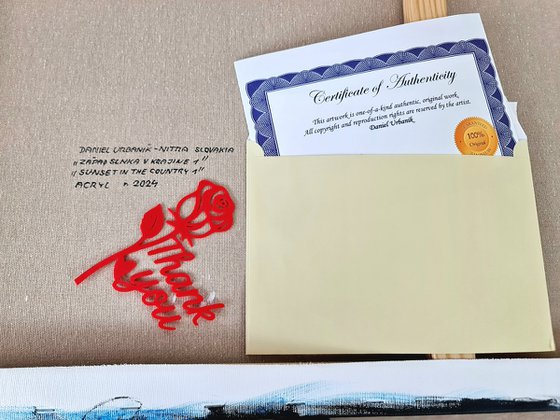 Sunset in the country 1