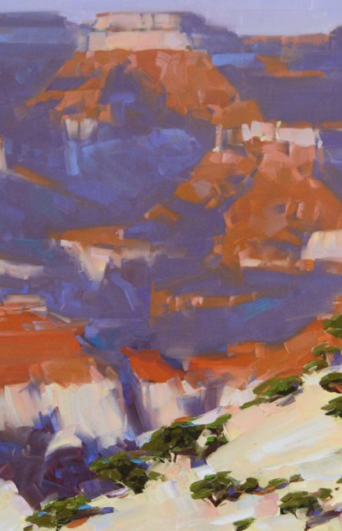 Grand Canyon North Rim Original large painting on canvas by Vahe Yeremyan