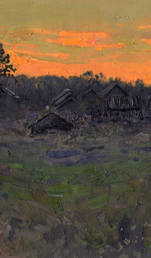 Sunset. Sukhoy ruchey by Simon Kozhin