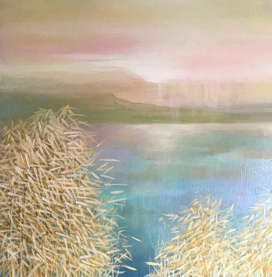 Daybreak Over Still Water - Landscape Art