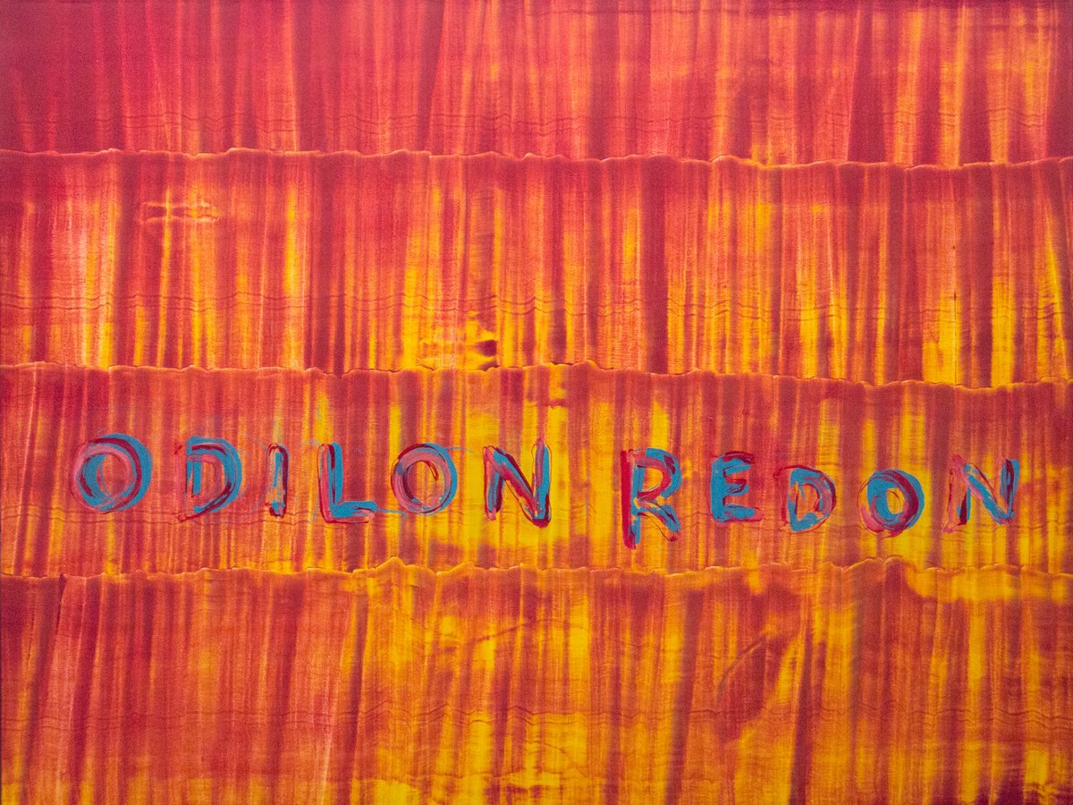 CQFD 02 - Deuxieme epoque - Odilon Redon - orange by jerome hemain