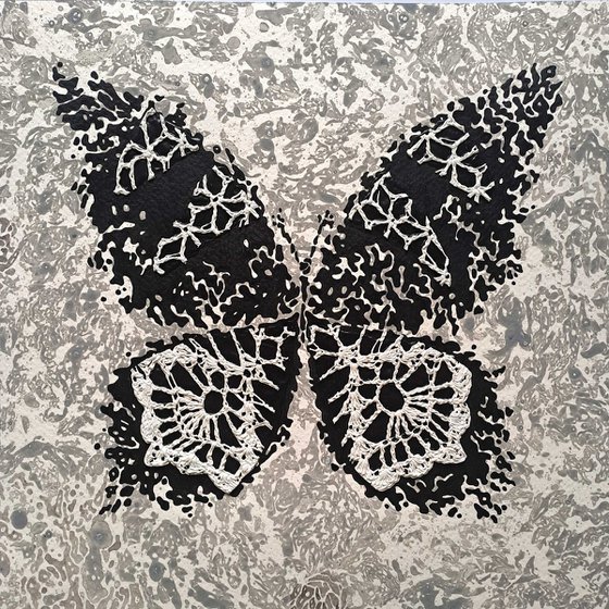Set of 4 «LacyButterflies»