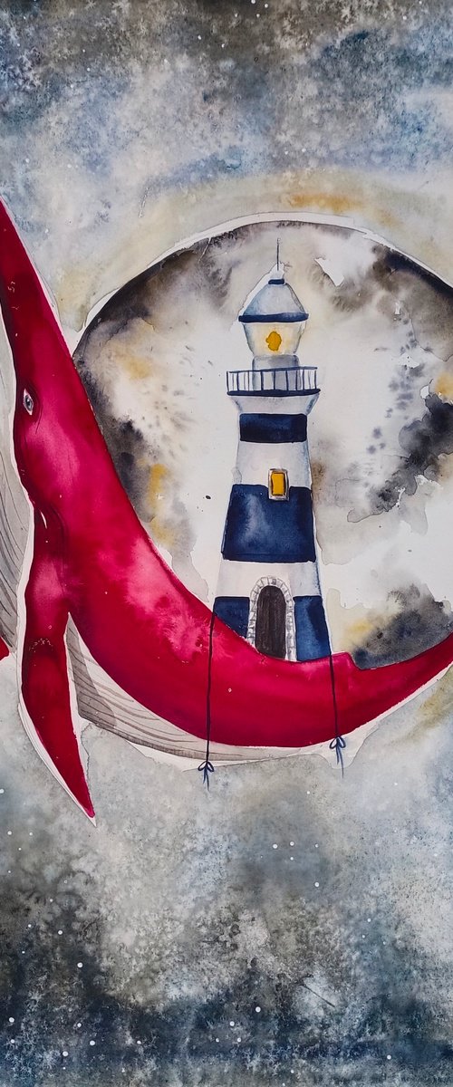 Red Whale by Evgenia Smirnova