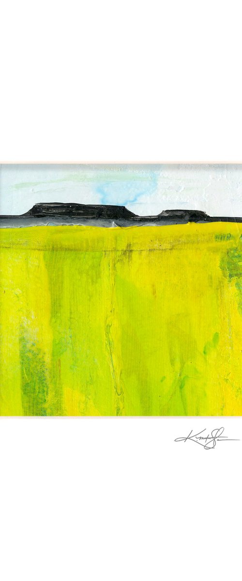 Mesa 144 - Southwest Abstract Landscape Painting by Kathy Morton Stanion by Kathy Morton Stanion